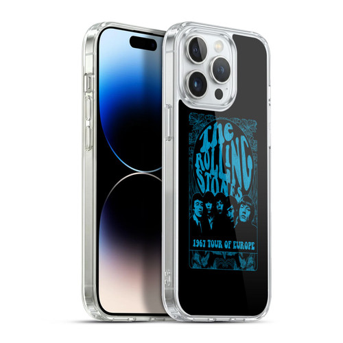 The Rolling Stones Tours Europe 1967 Soft Gel Case for Apple iPhone 13 Pro Max & MagSafe