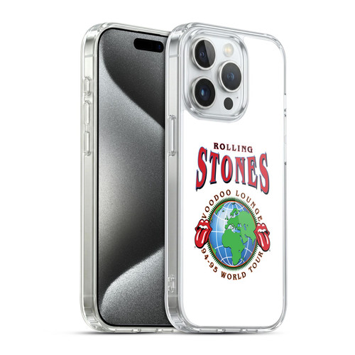 The Rolling Stones Tours Voodoo Lounge 1994 Soft Gel Case for Apple iPhone 15 Pro & MagSafe
