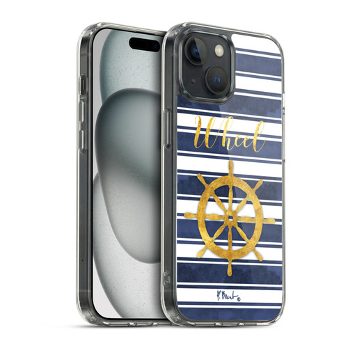 Paul Brent Nautical Wheel Soft Gel Case for Apple iPhone 15 & MagSafe