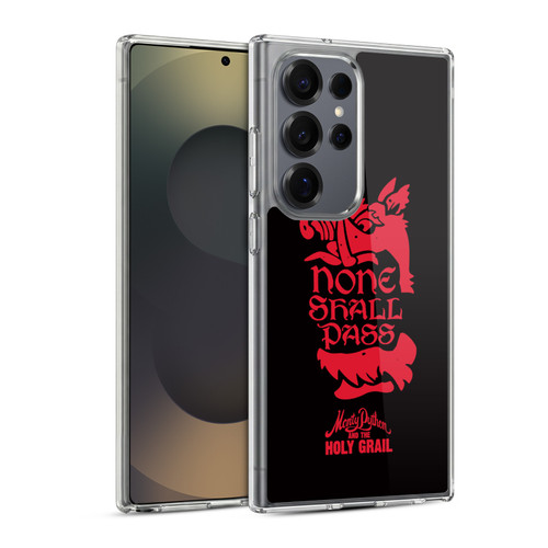 Monty Python Key Art None Shall Pass Soft Gel Case for Samsung Galaxy S25 Ultra & MagSafe