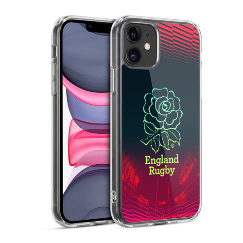 England Rugby Union This Rose Means Everything Logo in Red Soft Gel Case for Apple iPhone 11