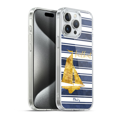 Paul Brent Nautical Sailboat Soft Gel Case for Apple iPhone 15 Pro Max & MagSafe