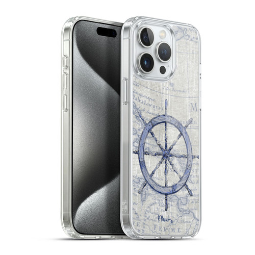 Paul Brent Nautical Vintage Wheel Soft Gel Case for Apple iPhone 15 Pro Max & MagSafe