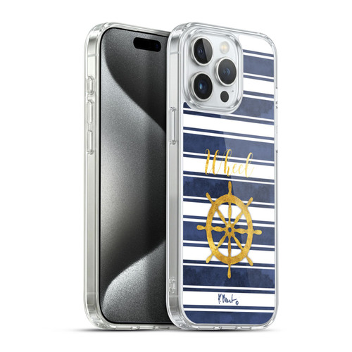 Paul Brent Nautical Wheel Soft Gel Case for Apple iPhone 15 Pro Max & MagSafe