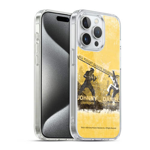Cobra Kai Graphics 2 All Valley Karate Championship Soft Gel Case for Apple iPhone 15 Pro & MagSafe