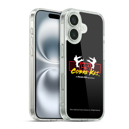 Cobra Kai Graphics 2 Karate Kid Saga Logo Soft Gel Case for Apple iPhone 16 & MagSafe