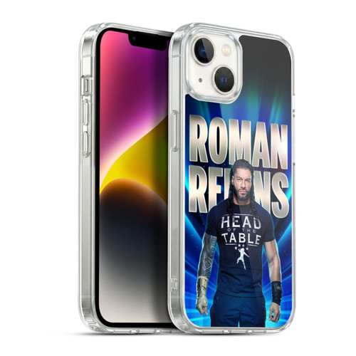 WWE R. Reigns Graphics Roman Reigns 2 Soft Gel Case for Apple iPhone 14 Plus & MagSafe