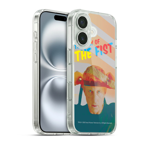Cobra Kai Graphics 2 The Way Of The Fist Soft Gel Case for Apple iPhone 16 & MagSafe