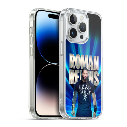 WWE R. Reigns Graphics Roman Reigns 2 Soft Gel Case for Apple iPhone 14 Pro & MagSafe