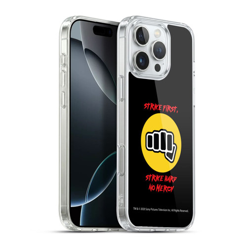 Cobra Kai Graphics 2 No Mercy Logo Soft Gel Case for Apple iPhone 16 Pro Max & MagSafe