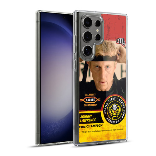 Cobra Kai Graphics 2 Johnny Lawrence Karate Soft Gel Case for Samsung Galaxy S23 Ultra 5G & MagSafe