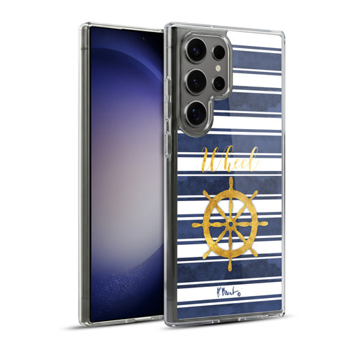 Paul Brent Nautical Wheel Soft Gel Case for Samsung Galaxy S23 Ultra 5G & MagSafe