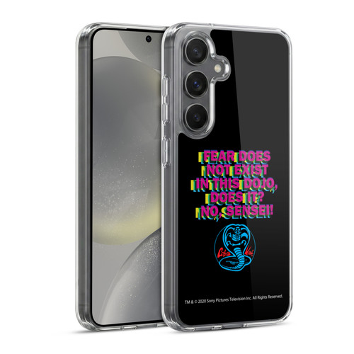 Cobra Kai Graphics 2 Dojo Quote Logo Soft Gel Case for Samsung Galaxy S24 5G & MagSafe