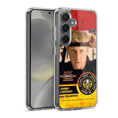 Cobra Kai Graphics 2 Johnny Lawrence Karate Soft Gel Case for Samsung Galaxy S24 5G & MagSafe