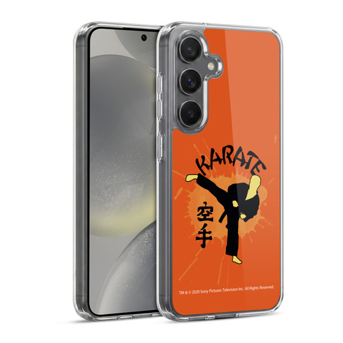 Cobra Kai Graphics 2 Karate Logo Soft Gel Case for Samsung Galaxy S24 5G & MagSafe