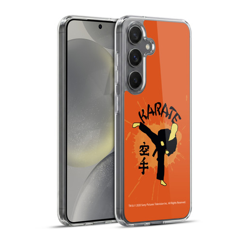 Cobra Kai Graphics 2 Karate Logo Soft Gel Case for Samsung Galaxy S24+ 5G & MagSafe