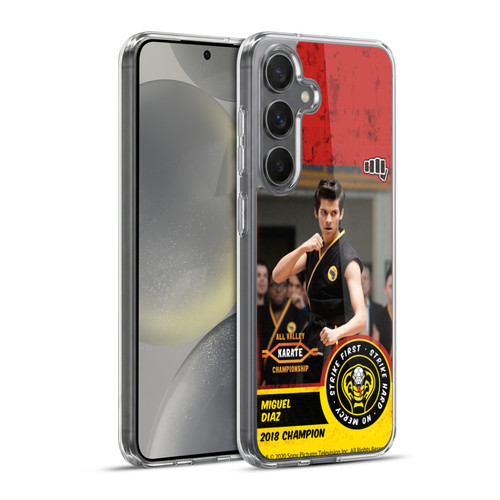 Cobra Kai Graphics 2 Miguel Diaz Karate Soft Gel Case for Samsung Galaxy S24+ 5G & MagSafe