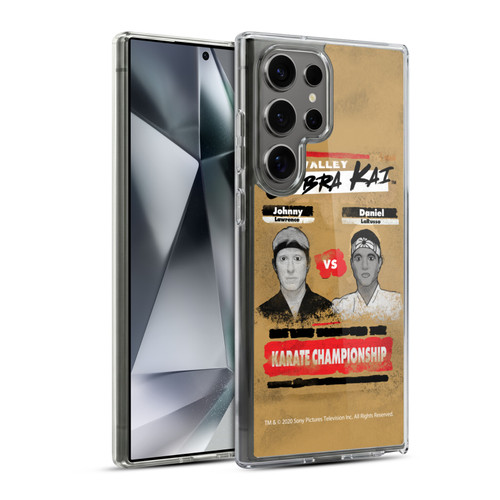 Cobra Kai Graphics 2 Karate Championship Soft Gel Case for Samsung Galaxy S24 Ultra 5G & MagSafe