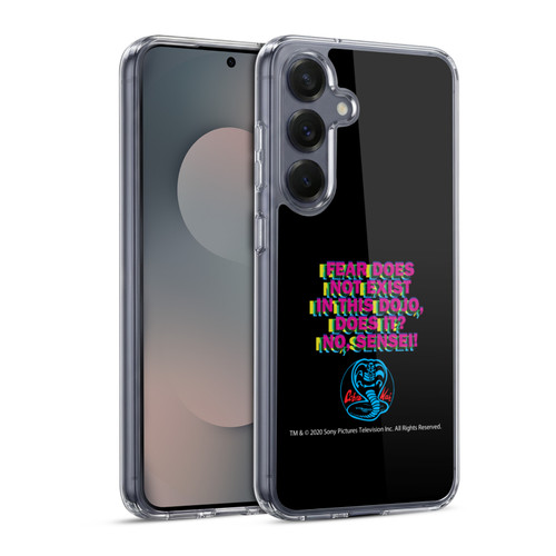 Cobra Kai Graphics 2 Dojo Quote Logo Soft Gel Case for Samsung Galaxy S25 & MagSafe