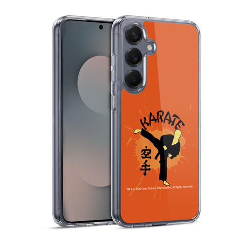 Cobra Kai Graphics 2 Karate Logo Soft Gel Case for Samsung Galaxy S25 & MagSafe