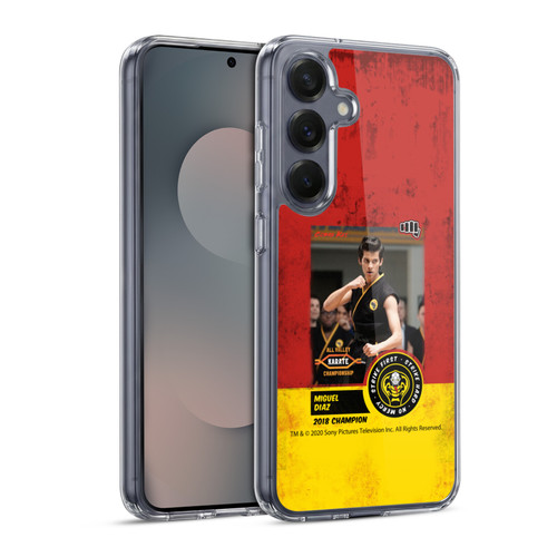 Cobra Kai Graphics 2 Miguel Diaz Karate Soft Gel Case for Samsung Galaxy S25 & MagSafe