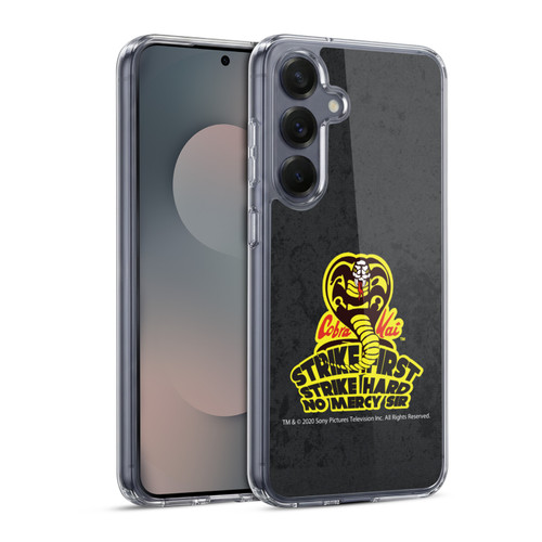 Cobra Kai Graphics 2 Strike Hard Logo Soft Gel Case for Samsung Galaxy S25 & MagSafe