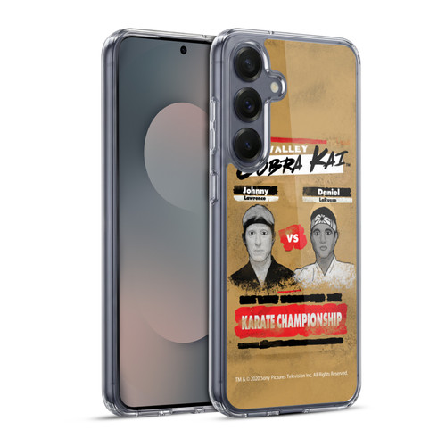 Cobra Kai Graphics 2 Karate Championship Soft Gel Case for Samsung Galaxy S25+ & MagSafe