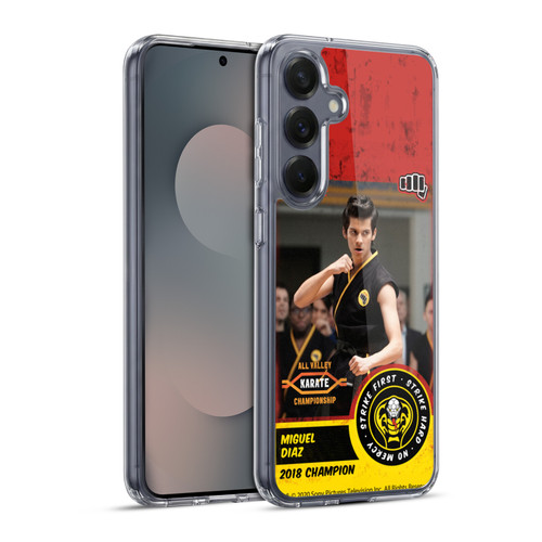 Cobra Kai Graphics 2 Miguel Diaz Karate Soft Gel Case for Samsung Galaxy S25+ & MagSafe