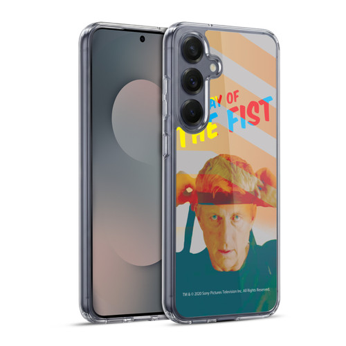 Cobra Kai Graphics 2 The Way Of The Fist Soft Gel Case for Samsung Galaxy S25+ & MagSafe