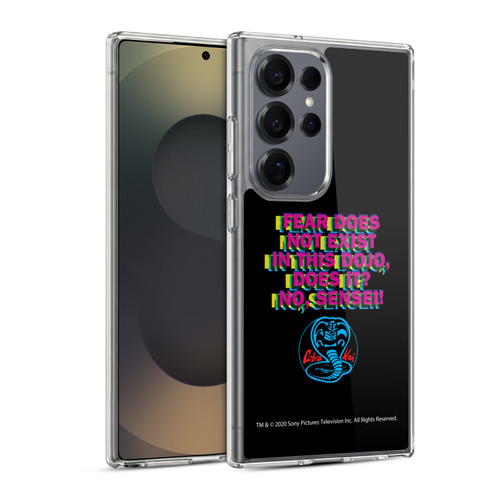 Cobra Kai Graphics 2 Dojo Quote Logo Soft Gel Case for Samsung Galaxy S25 Ultra & MagSafe