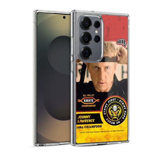 Cobra Kai Graphics 2 Johnny Lawrence Karate Soft Gel Case for Samsung Galaxy S25 Ultra & MagSafe