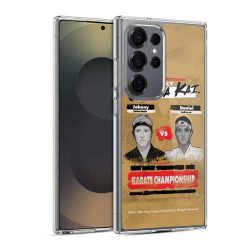 Cobra Kai Graphics 2 Karate Championship Soft Gel Case for Samsung Galaxy S25 Ultra & MagSafe