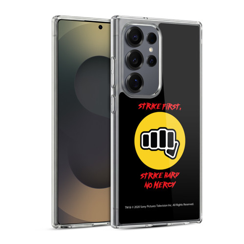 Cobra Kai Graphics 2 No Mercy Logo Soft Gel Case for Samsung Galaxy S25 Ultra & MagSafe