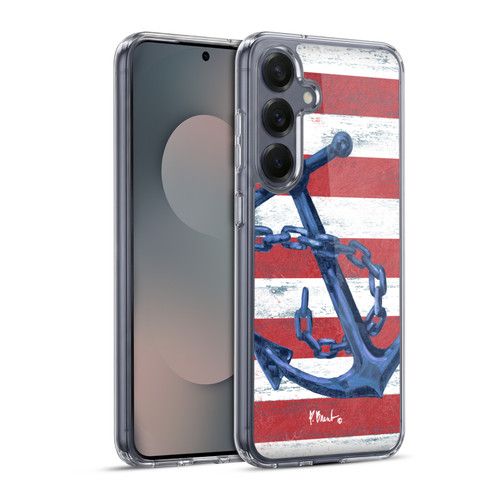 Paul Brent Nautical Westerly Anchor Soft Gel Case for Samsung Galaxy S25+ & MagSafe