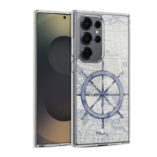 Paul Brent Nautical Vintage Wheel Soft Gel Case for Samsung Galaxy S25 Ultra & MagSafe