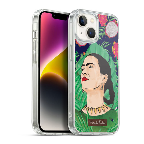 Frida Kahlo Portrait 3 Tropical Soft Gel Case for Apple iPhone 14