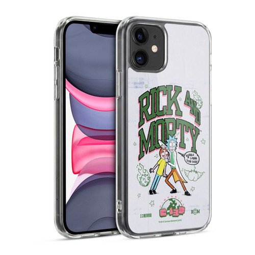 Rick And Morty Duo Graphics Wubb A Lubba Dub Dub Soft Gel Case for Apple iPhone 11