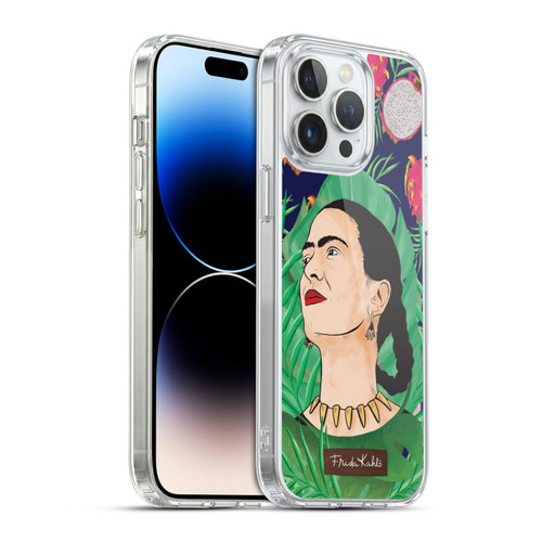 Frida Kahlo Portrait 3 Tropical Soft Gel Case for Apple iPhone 14 Pro Max & MagSafe