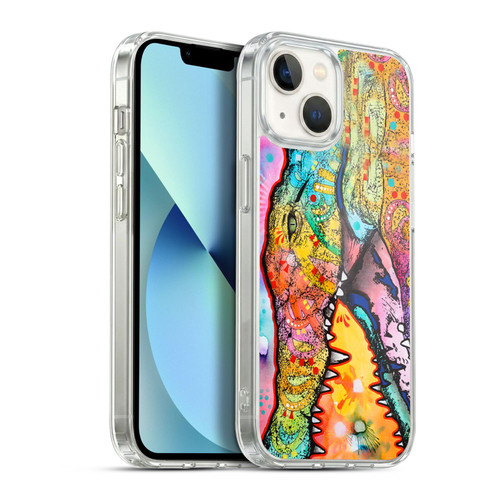 Dean Russo Wildlife 3 Crocodile Soft Gel Case for Apple iPhone 13