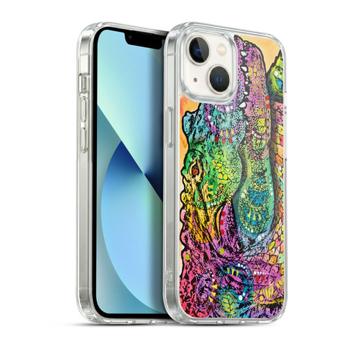Dean Russo Wildlife 3 Crocodile 2 Soft Gel Case for Apple iPhone 13