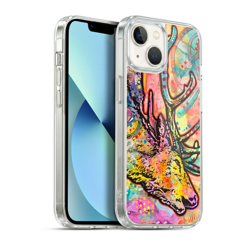 Dean Russo Wildlife 3 Stag Soft Gel Case for Apple iPhone 13
