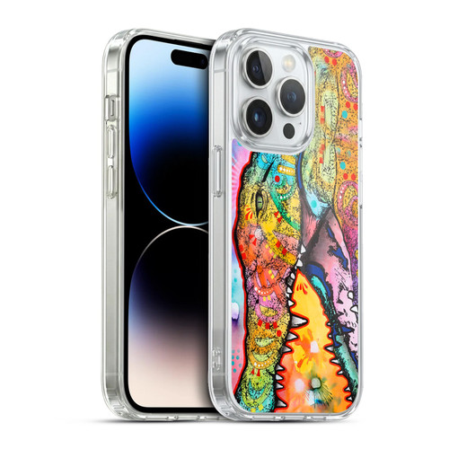 Dean Russo Wildlife 3 Crocodile Soft Gel Case for Apple iPhone 13 Pro & MagSafe