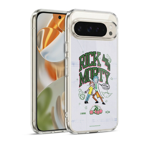Rick And Morty Duo Graphics Wubb A Lubba Dub Dub Soft Gel Case for Google Pixel 9 / Pixel 9 Pro