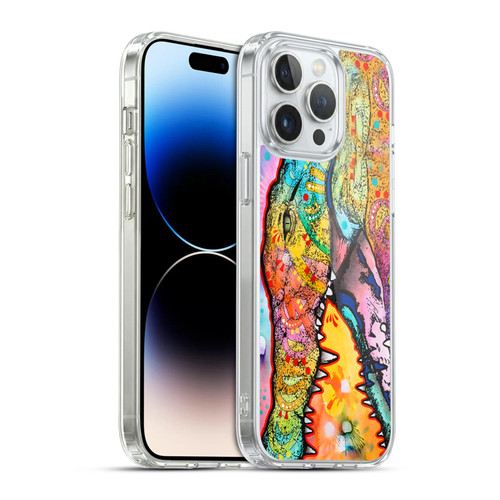 Dean Russo Wildlife 3 Crocodile Soft Gel Case for Apple iPhone 14 Pro Max & MagSafe