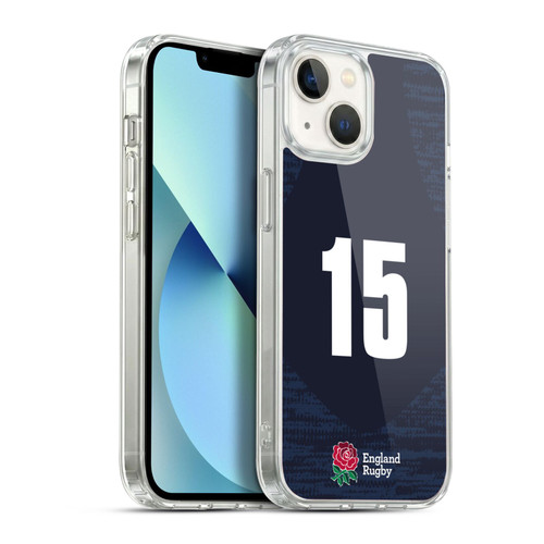 England Rugby Union 2020/21 Players Away Kit Position 15 Soft Gel Case for Apple iPhone 13