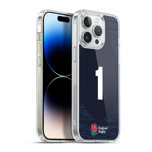England Rugby Union 2020/21 Players Away Kit Position 1 Soft Gel Case for Apple iPhone 13 Pro Max & MagSafe