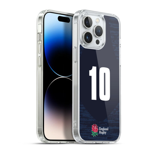 England Rugby Union 2020/21 Players Away Kit Position 10 Soft Gel Case for Apple iPhone 13 Pro Max & MagSafe