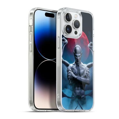 Tom Wood Horror Blood Moon Soft Gel Case for Apple iPhone 13 Pro Max & MagSafe