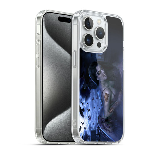Tom Wood Horror Hot Zombie Soft Gel Case for Apple iPhone 15 Pro & MagSafe