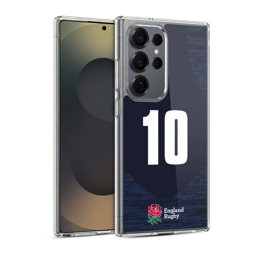 England Rugby Union 2020/21 Players Away Kit Position 10 Soft Gel Case for Samsung Galaxy S25 Ultra & MagSafe